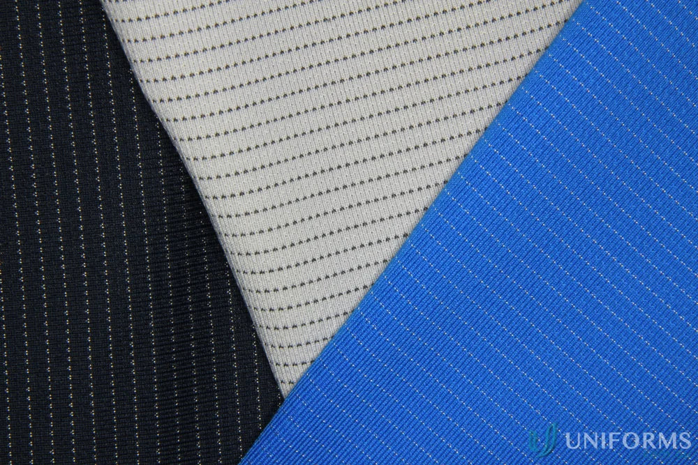 Three striped fabrics perfect for SilverTech Polo men’s short sleeve polo with modern fit