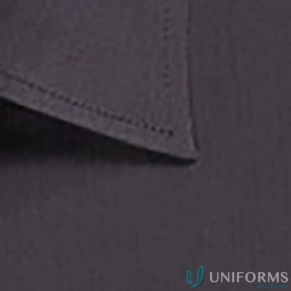 Dark gray fabric face mask with dotted edges for Smith End On End SS Shirt workwear