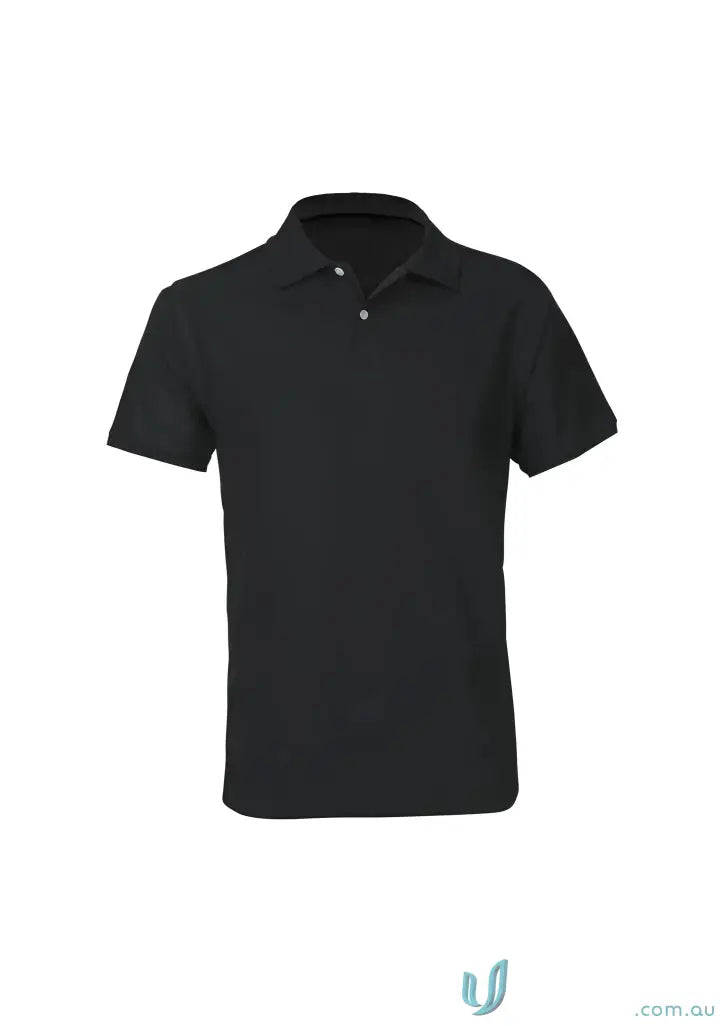 Black polo shirt from Sorrento Polo, a men’s neon short sleeve polo for biz collection men’s