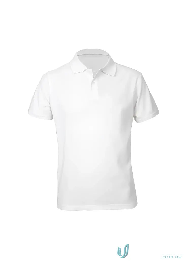 Men’s neon short White Polo Shirt from Sorrento Polo Biz Collection Men’s short sleeve polo