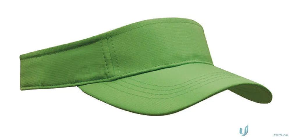 High-quality green sun visor from Sports Ripstop Visor for wide, stylish outdoor uniforms