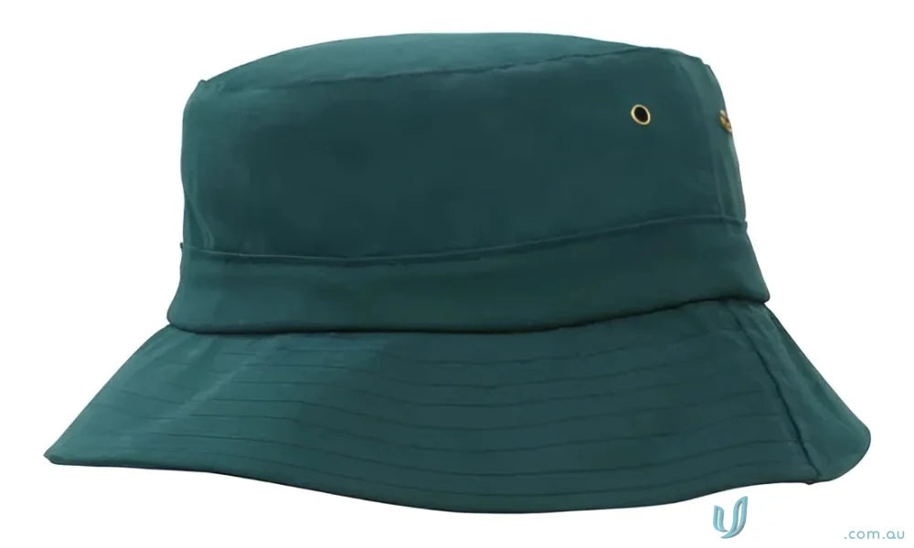 Green bucket hat from Sports Twill Infants collection, perfect for uniforms and workwear