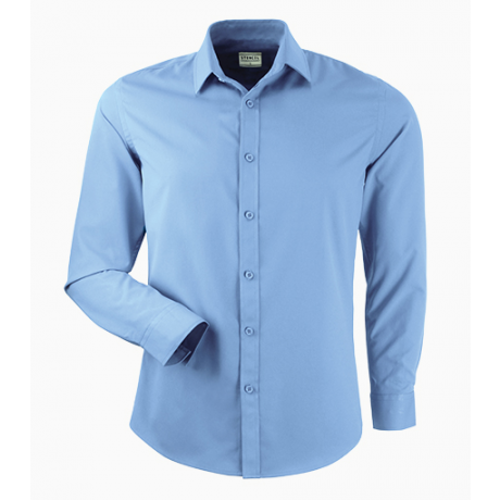 Men's Eco-Thread Performance Long Sleeve Shirt - UPF 50+ Recycled Cotton Blend