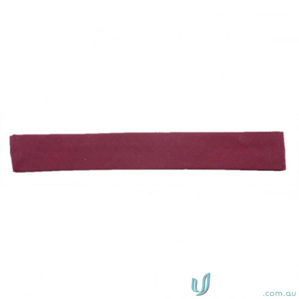 Maroon rectangular bar hat band for workwear and uniforms in Straw Hat Band product