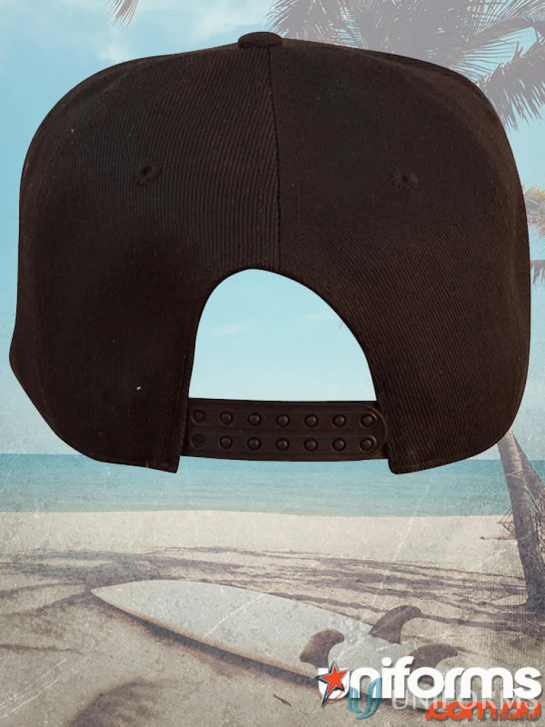 Black winning spirit suburban ch50 suburban snapback hat with plastic snapback fastener