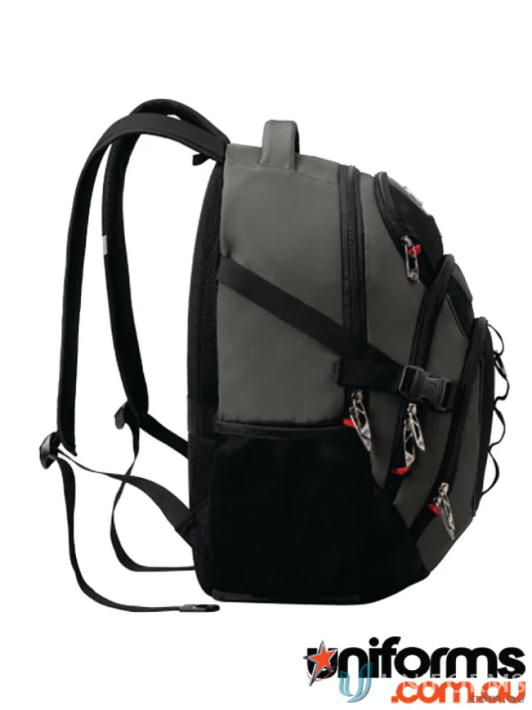 Swissdigital Vector Backpack in gray and black perfect for workwear and uniforms