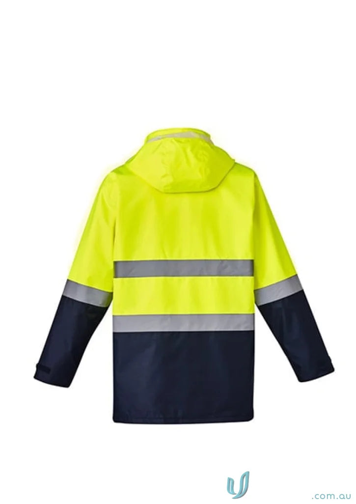 Syzmic Men’s waterproof jacket ZJ220 with high-vis reflective stripes and reversible vest
