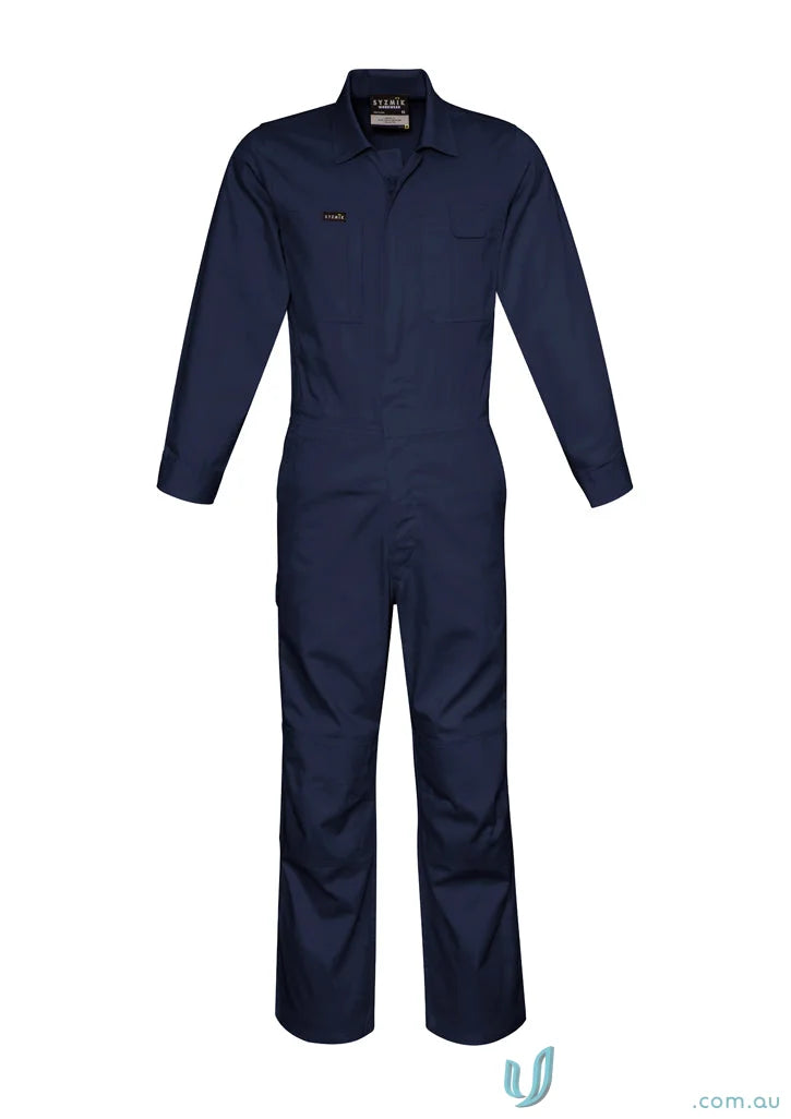 Navy blue Syzmic Lightweight Cotton Drill Overall from the Syzmic Range perfect for work