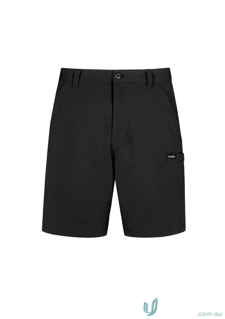 Black casual outdoor shorts for all-day comfort and staying cool during outings