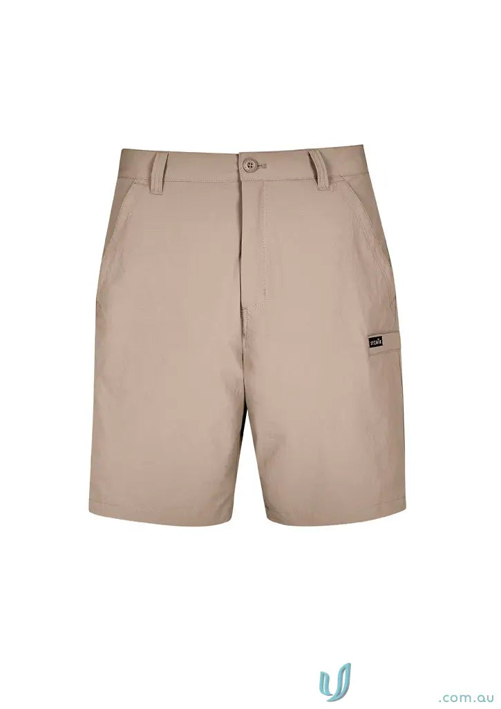 Khaki-colored Syzmic Lightweight Outdoor Shorts for all-day comfort and staying cool outdoors