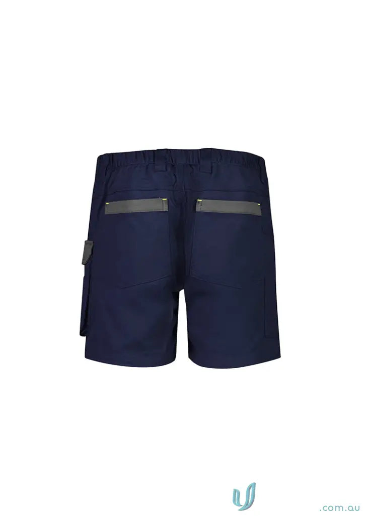 Navy blue Syzmic Rugged Cooling Stretch Work Shorts for tough, comfy wear