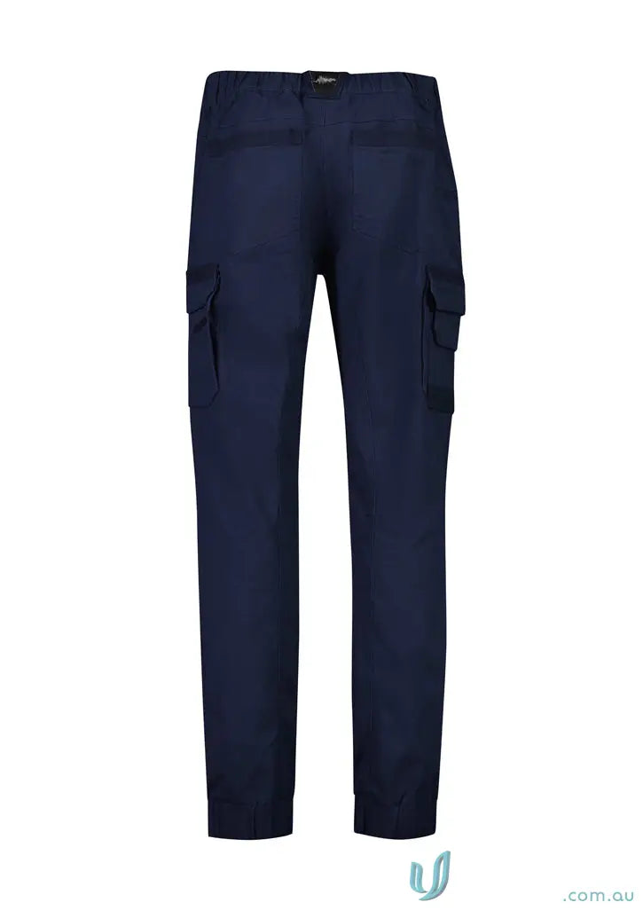 Navy blue Syzmic Streetworx Heritage Pant with triple-stitched crotch panel, mens streetworx style