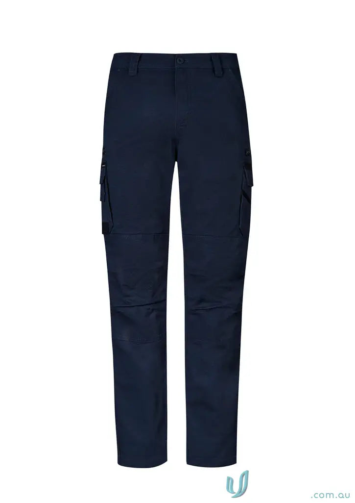 Dark blue Syzmic Streetworx Heritage Pant with side pockets and knee reinforcement
