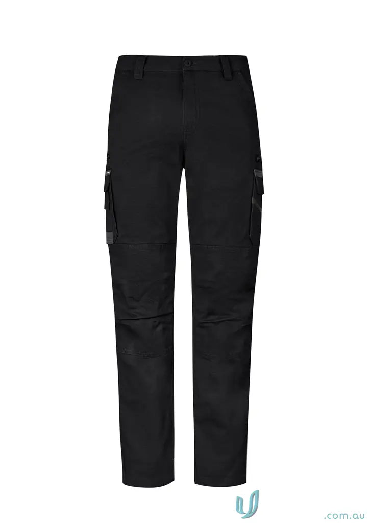 Black cargo work pants with reinforced knees from Syzmic Streetworx Heritage Pant ZP820