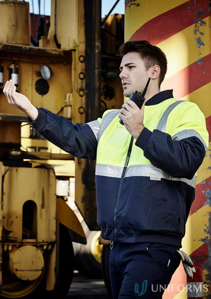 High-visibility quilted flying jacket from Syzmik Day/Night Quilt collection