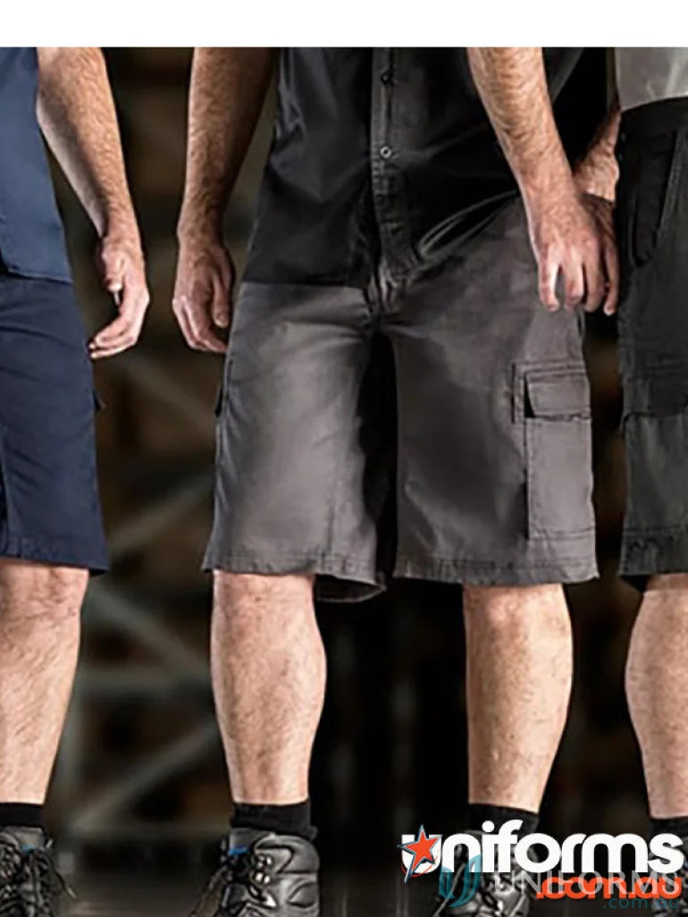 Syzmik Men’s Midweight Drill Cargo Short ZW012 perfect for work outings