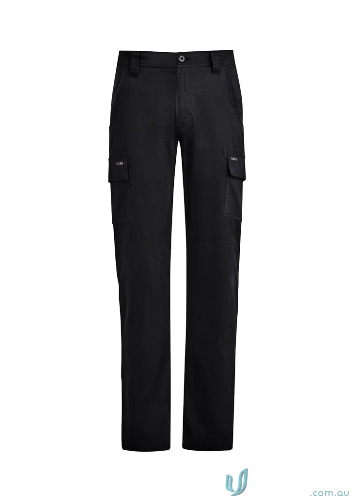 Syzmik men’s lightweight drill cargo pant for stylish and comfy everyday wear