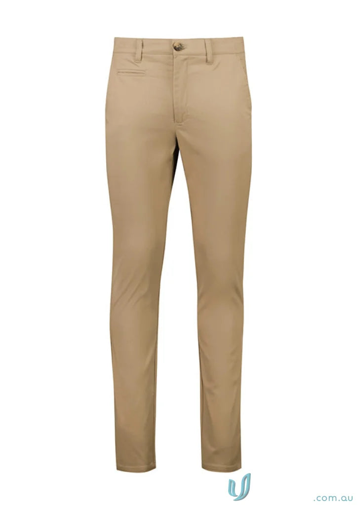 Khaki-colored Traveller Tapered Stretch Chino Pant RGP263M for men’s traveller tapered style