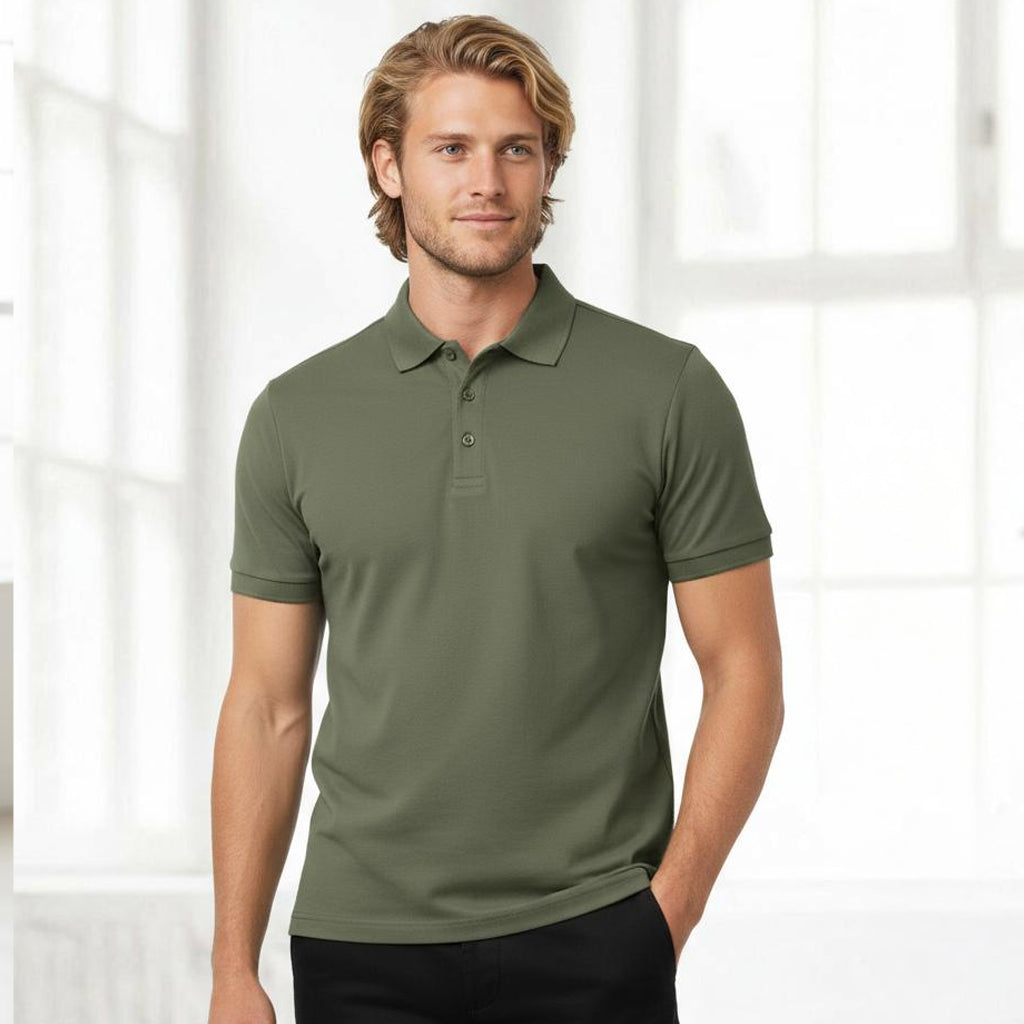 Ultrafine Cotton Pique Short Sleeve Polo (PS71)- Workwear and