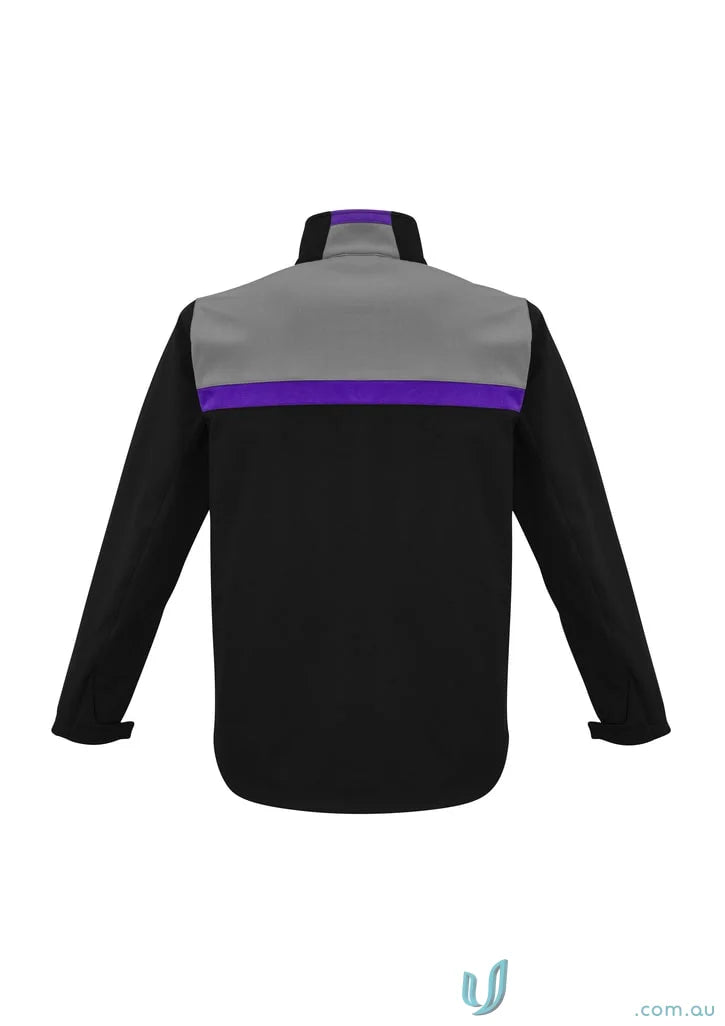 Black gray purple Unisex Charger Jacket J510M from Biz Collection Unisex for style hotspots