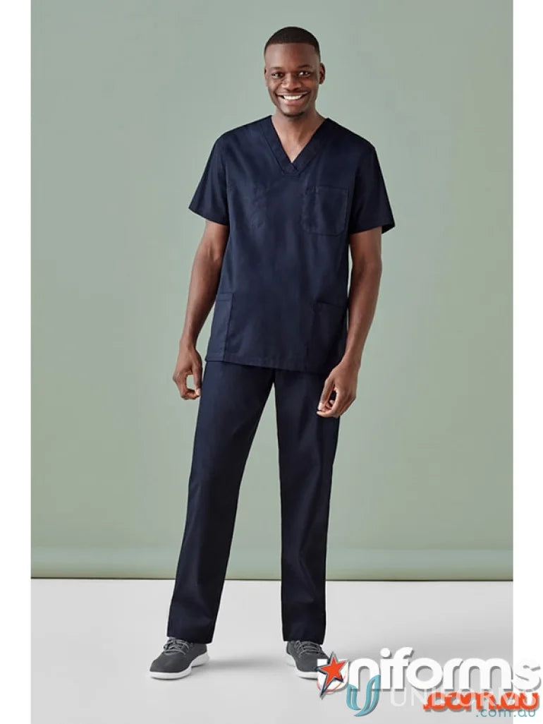 Navy blue unisex Hartwell Reversible Scrub Pant perfect for versatile medical scrubs