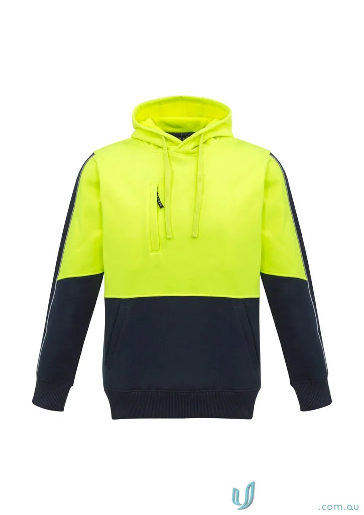 Two-tone Vis Pullover Hoodie from Syzmik Unisex collection, perfect for safety and style