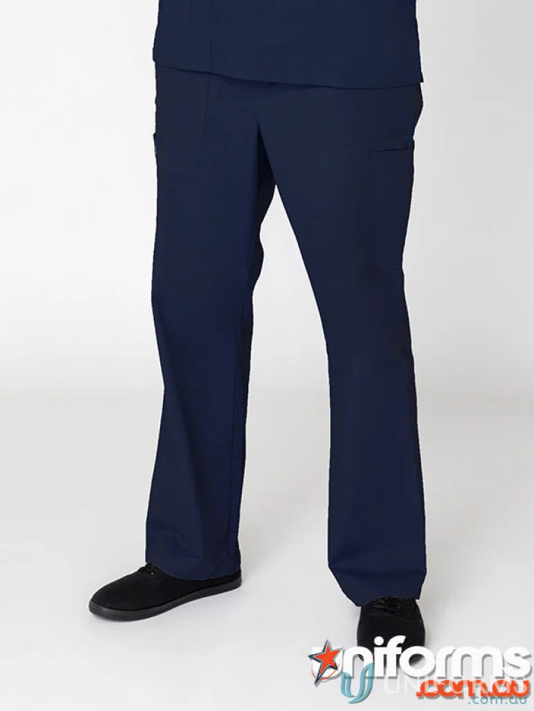Navy blue unisex scrub pants perfect for all day comfort and style
