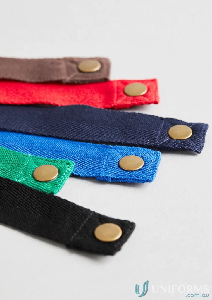 Colorful Fabric Straps with Metal Snaps for Urban Bib Straps from Biz Collection Urban