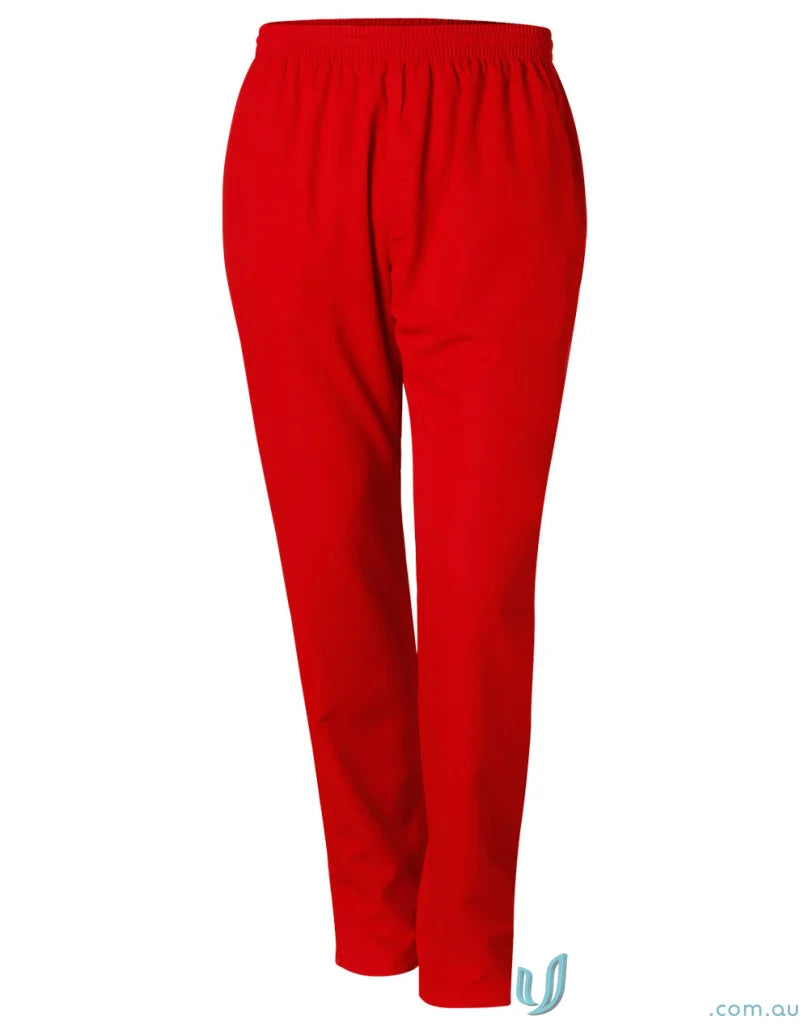 Red elastic waist pants from Wining Spirit Kids Champion Champion Track Pants for kids