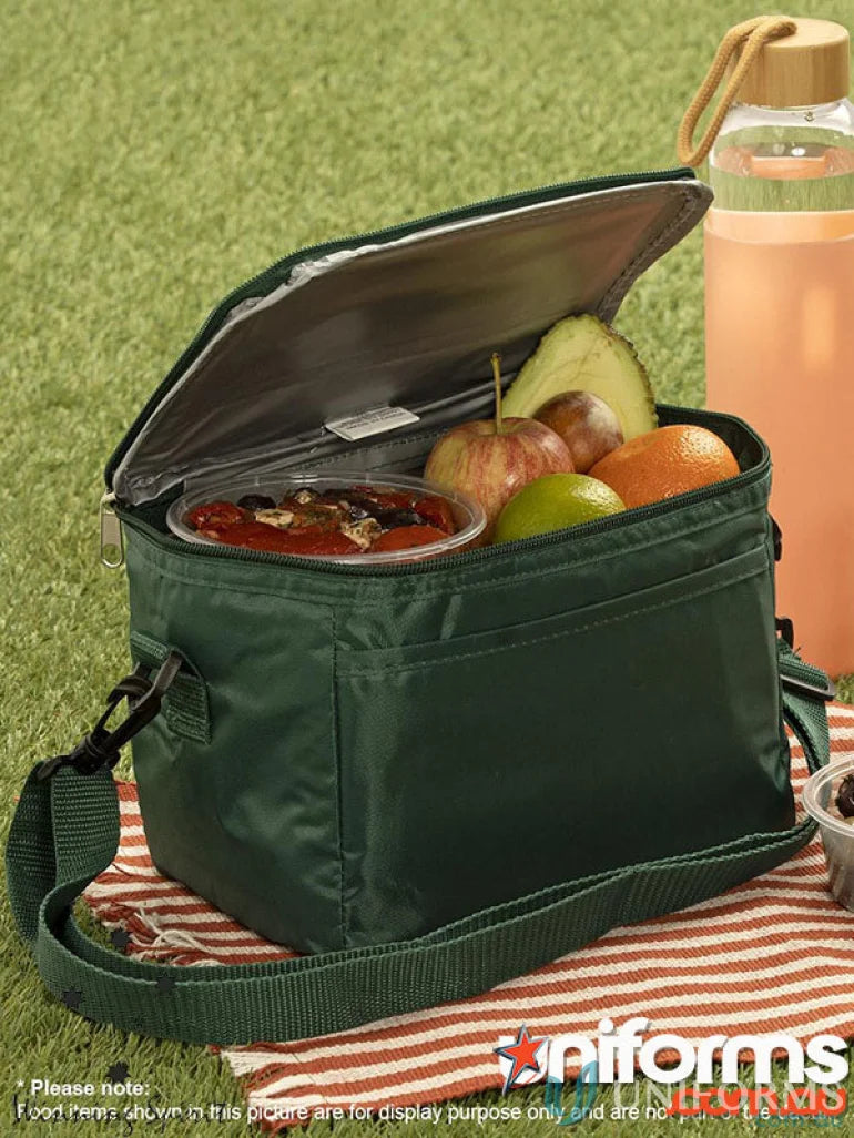 Green Winning Spirit 6 Can Cooler Bag with shoulder strap, perfect for drinks cools