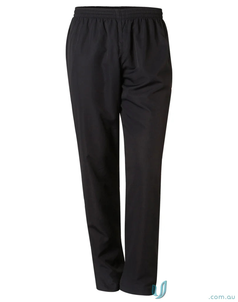 Black elastic waist champion track pant from Winning Spirit Champion for comfy style