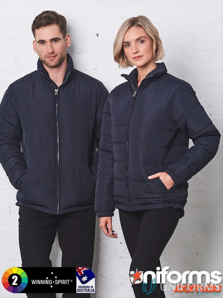 Matching navy jk48 Everest jacket pairs great for storm flap workwear solution and pongee shell jacket style