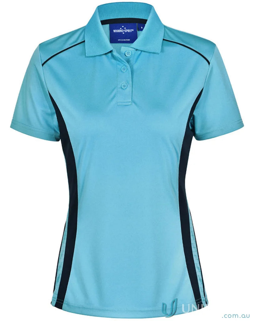 Winning Spirit PS80 Pursuit Polo Lady in light blue with dark blue side panels