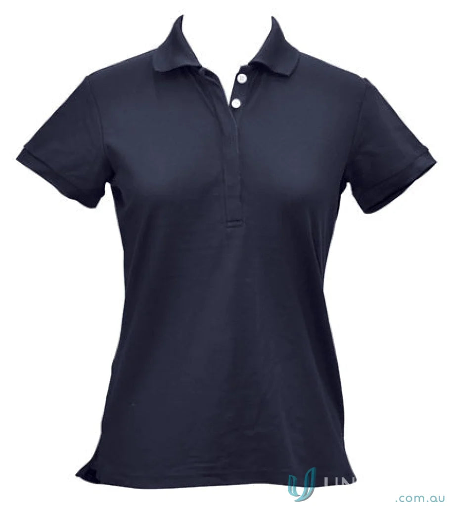 Navy blue ladies truedry connection polo from Winning Spirit Ladies TrueDry Connection collection