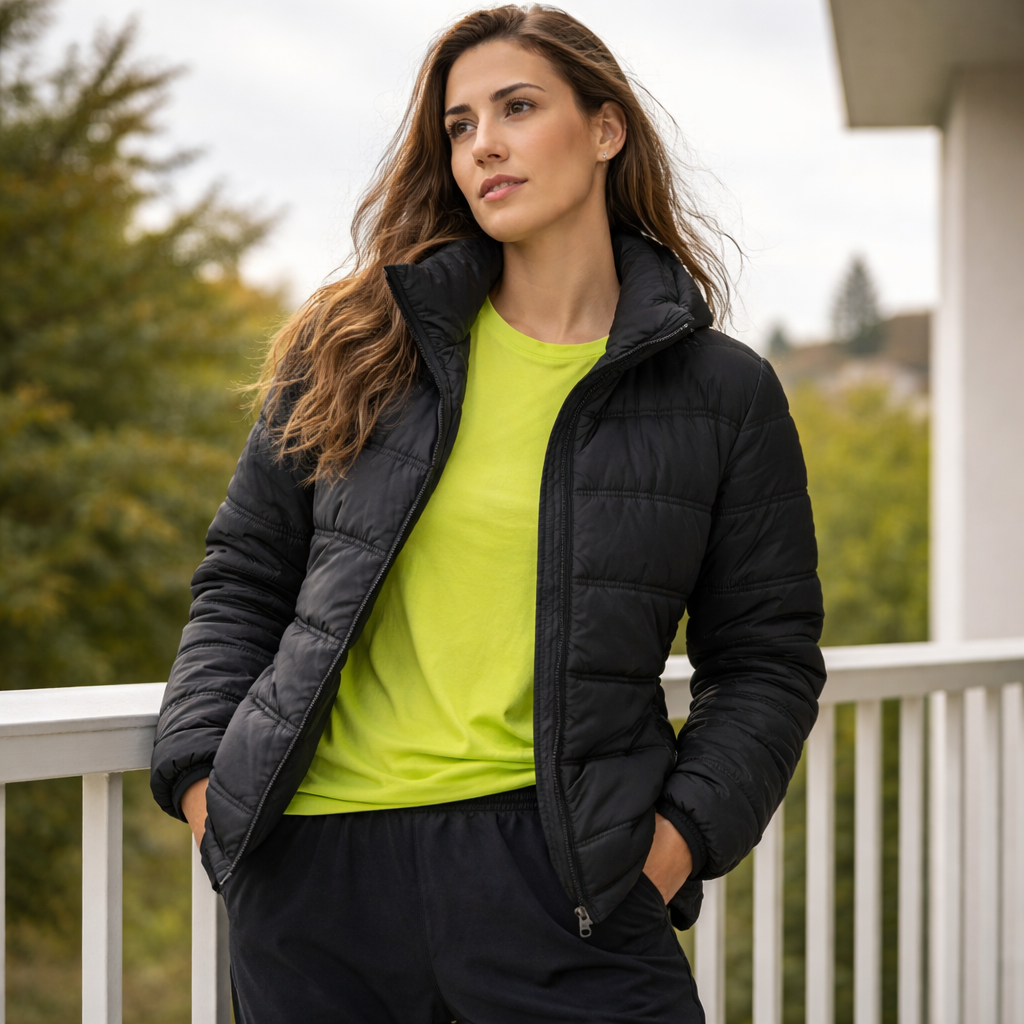 Quilted Puffer Jacket