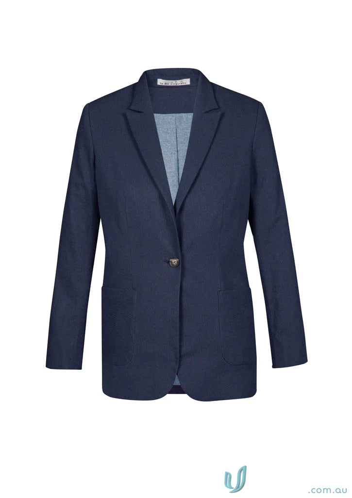 Navy blue blazer from Women’s Arden Blazer Biz Collection Women’s RBL068L