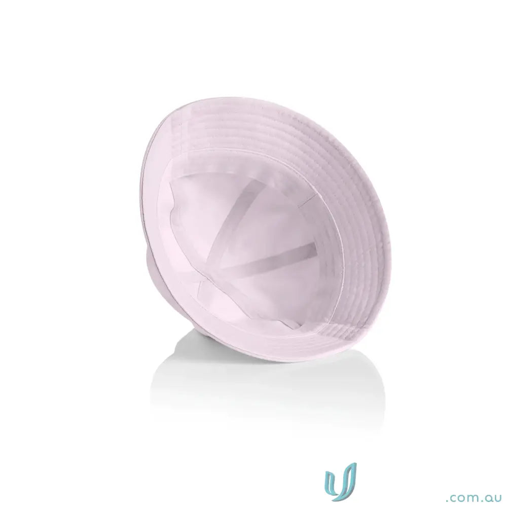 Light pink brim bucket hat with reinforced short brim from AS Colour Women’s collection
