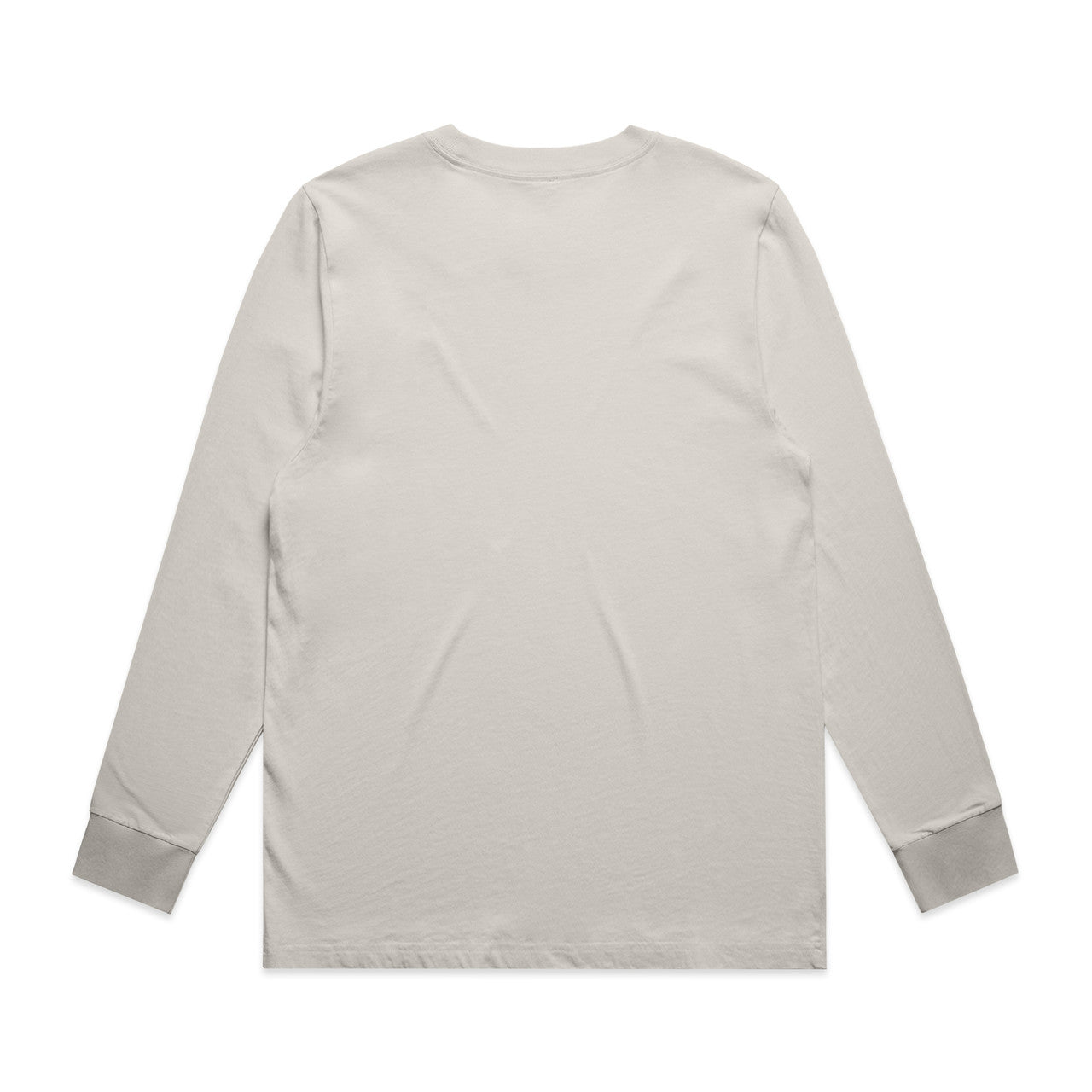 Creamy Nike faded long sleeve tee for women with contrast cuffs