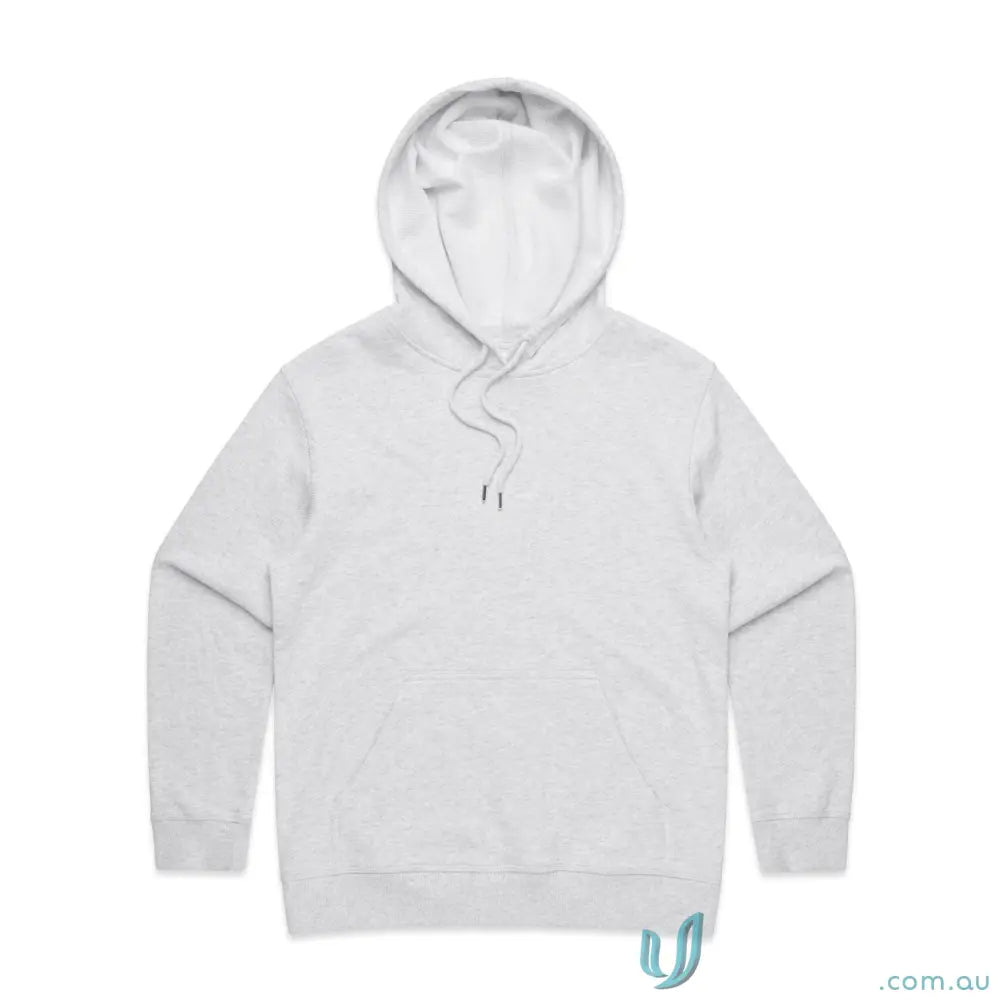 White hooded sweatshirt from Womens Heavy Hoodie with oversized heavy weight style