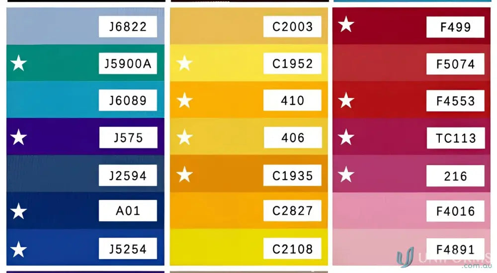 Color swatch samples for Woven Sports Socks showcasing custom sports socks options