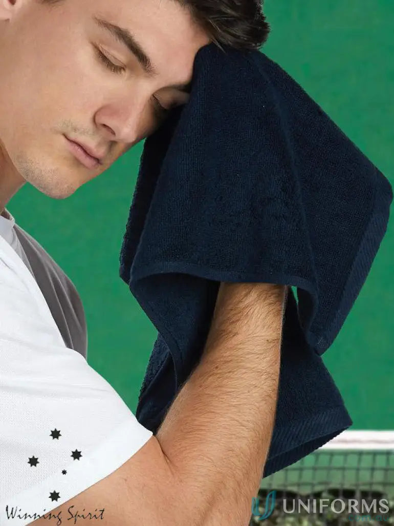 Navy blue Yarn Dyed Cotton Hand Towel, tw02 hand dyed cotton hand for bathroom decor