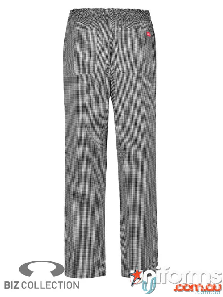 Black and white checkered ladies dash chef pants for ultimate comfort and style