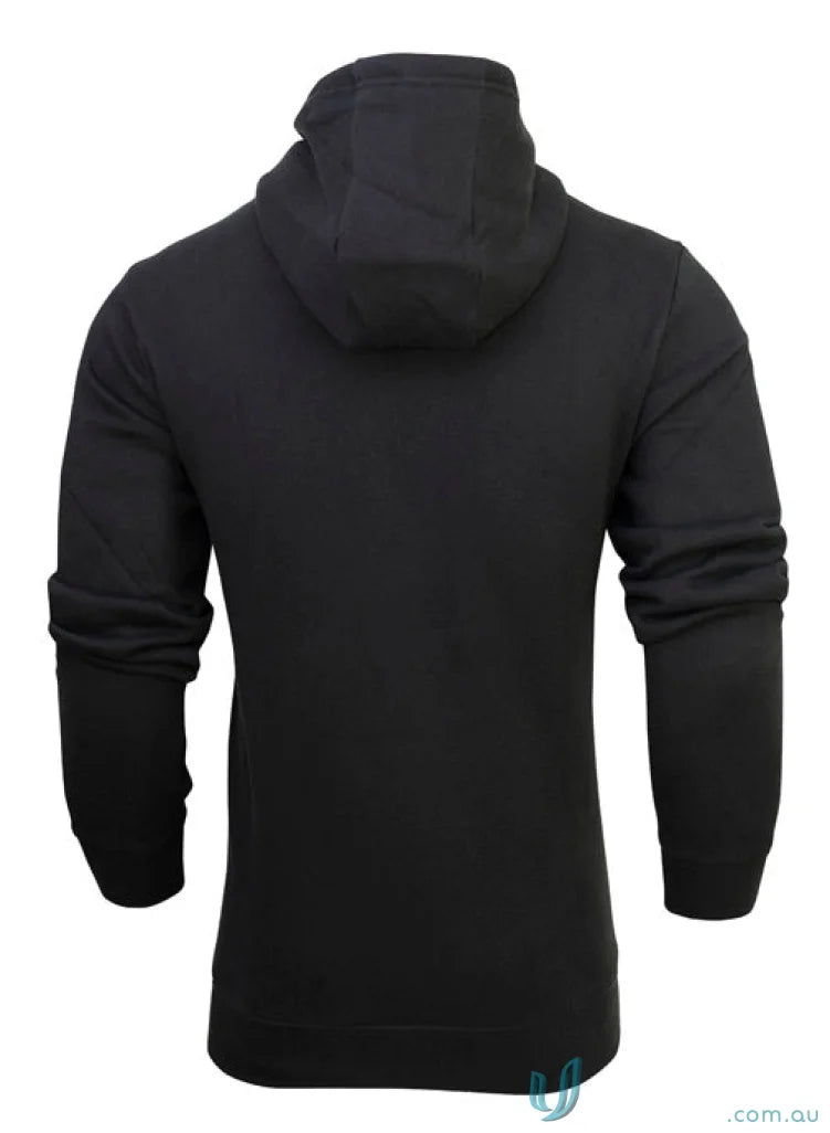 Youth Torquay Hoodie with black hooded sweatshirt, low-pill fabric and tie cord closure