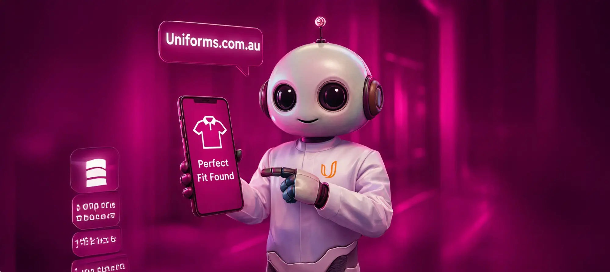 BuyRight Agent robot shows perfect fit for uniform selection