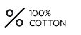 100% Cotton 100% Cotton