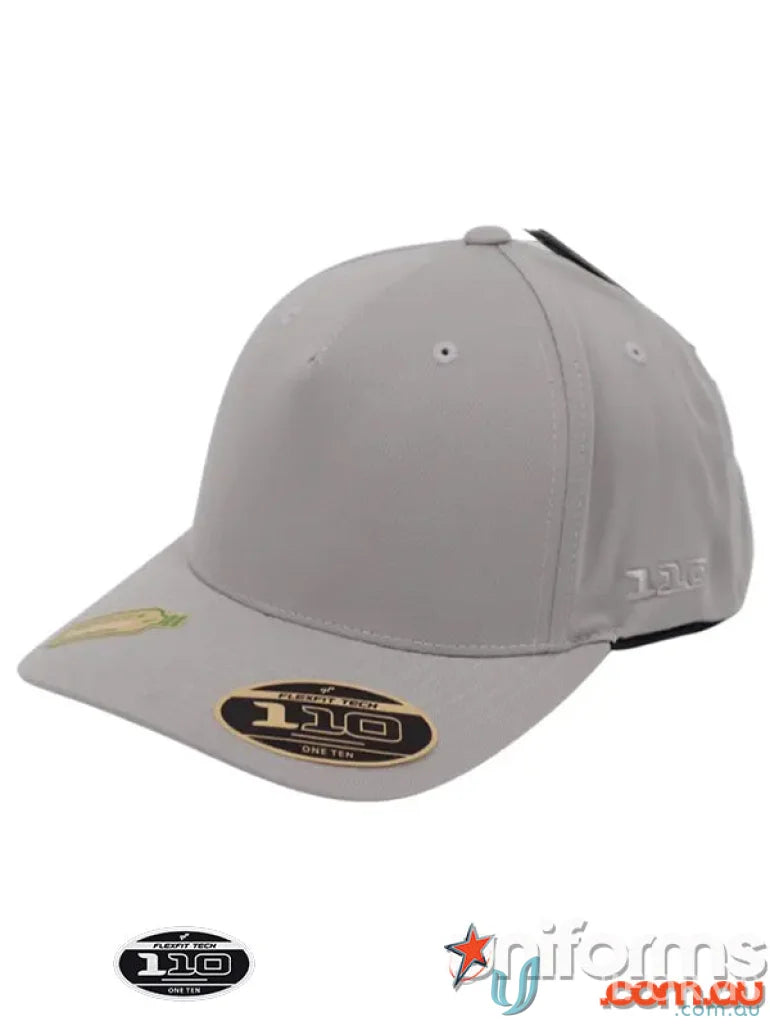 Gray 110AR Recycled Cap, eco-friendly recycled cap for sporty style and comfort
