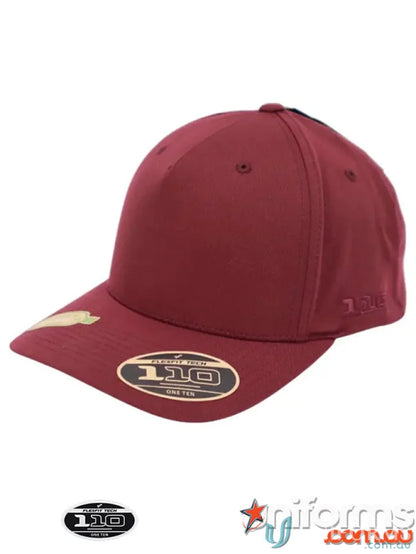 Maroon 110AR Recycled Cap on stylish product shot, perfect recycled cap choice