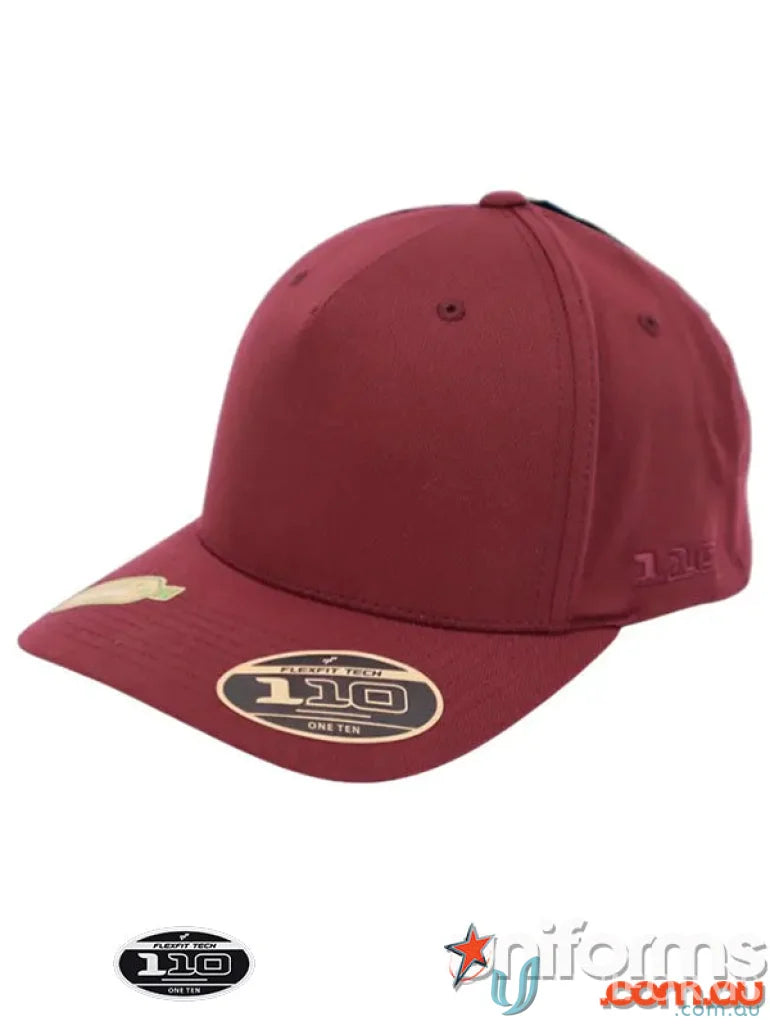 Maroon 110AR Recycled Cap on stylish product shot, perfect recycled cap choice