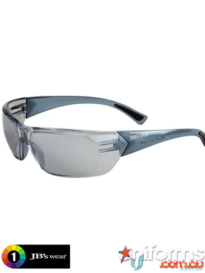Gray safety glasses with rubber temple grips in Arnie Spec 12pk sale