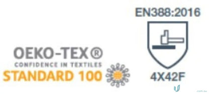 Safety and textile certifications for industries, uniforms, and workwear with G-Force Ultra C5 Plus Gloves